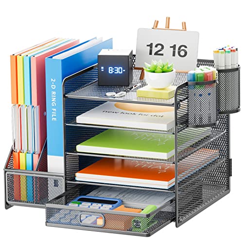 Desk Organizer with File Holder