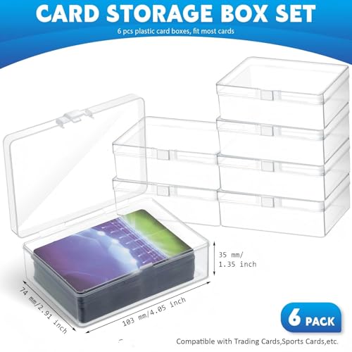 Playing Card Boxes Clear Plastic Deck Cases