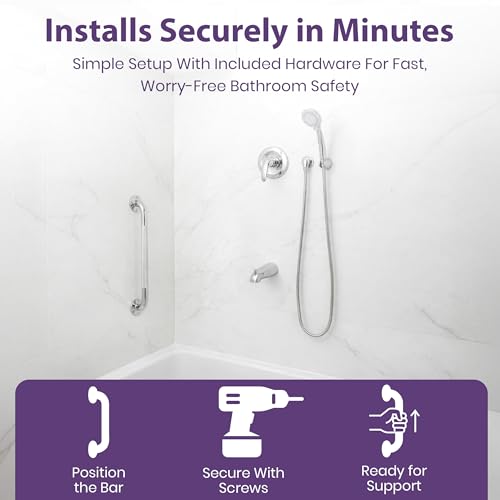 Grab Bars for Bathtubs and Showers