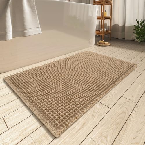 Upgraded Waffle Bath Mat