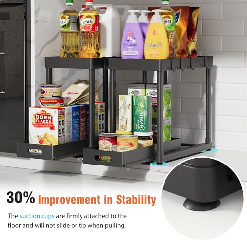 2 Pack Pull Out Storage Organizers