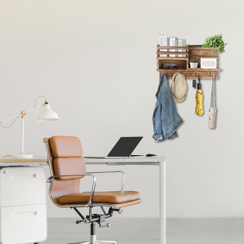 Solid Wood Key Holder Wall Mount