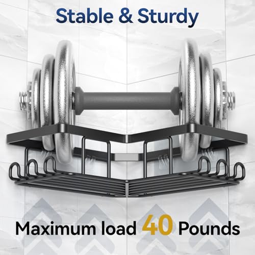 Corner Adhesive Shower Caddy