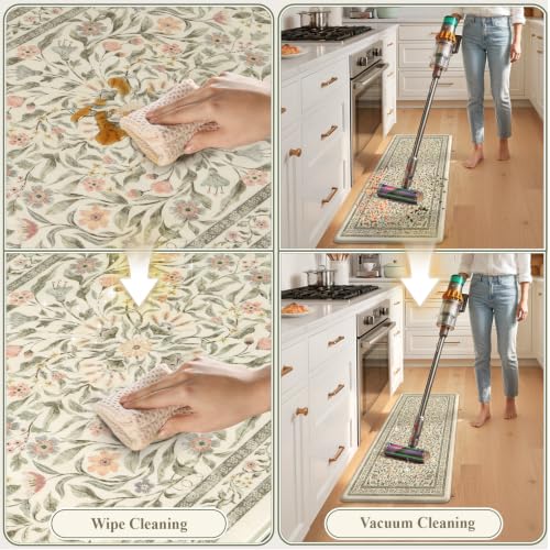 Kitchen Mats Cushioned Anti Fatigue Kitchen Rugs and Mats