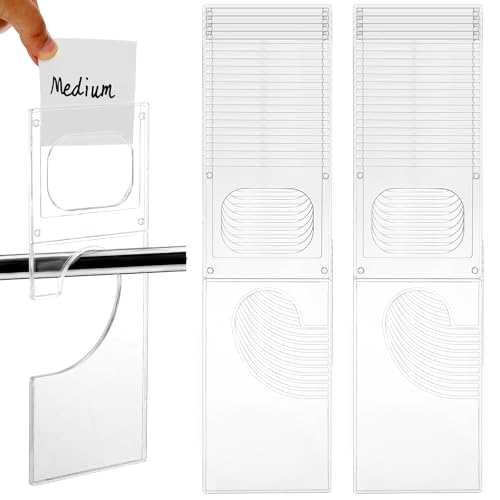 Clothing Rack Dividers for Hanging Clothes