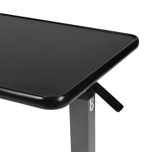 Medical Adjustable Overbed Table with Wheels