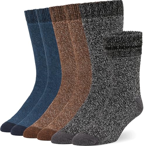 Warm Thermal Wool Socks for Winter Moisture Wicking and Breathable Cozy Boot Socks