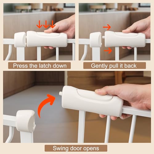 Extra Wide Baby Gate Pressure Mounted