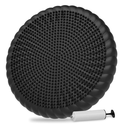 Wobble Cushion with Inflation Pump