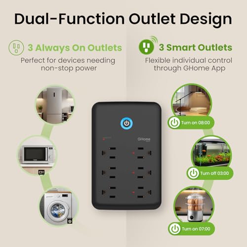 Plug Outlet Extender 15A
