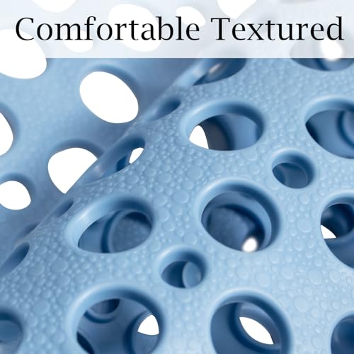 Large Shower Mat Non Slip TPE Bathtub Mat Suction Cups