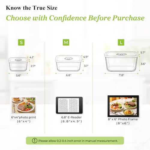 Vacuum Seal Containers for Food Storage