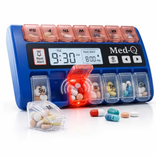 Digital Pill Box with Alarms