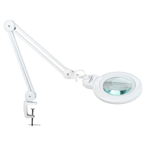 Bifocal Magnifying Lamp with Clamp