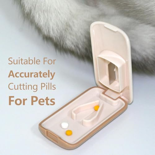 Pill Cutter Sharp & Durable Silicone Pill Splitter