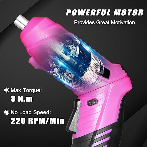 Pink Home Tool Set for Women