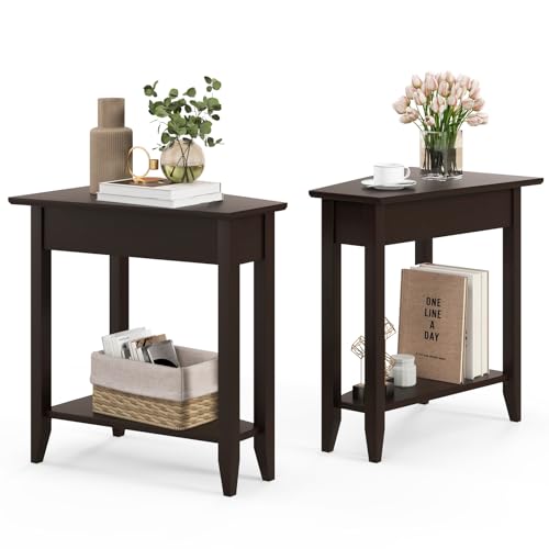 Wedge End Table