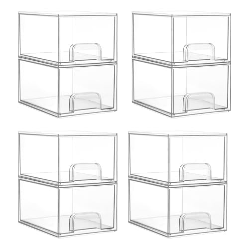 Stackable Storage Drawers Small & Wide & High & Mini