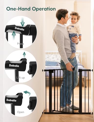 Pressure Mounted Baby Gate for Stairs