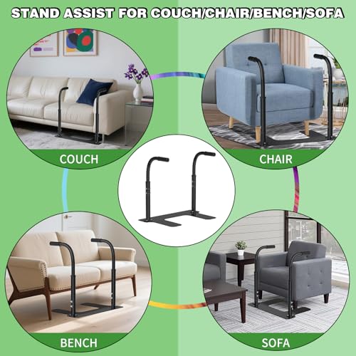 Oval Double Pipes Couch Stand Assist