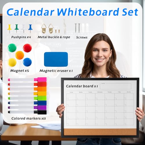 Dry Erase Calendar Whiteboard
