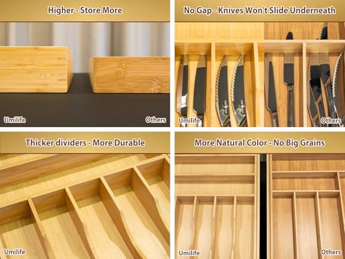 Extra Large Expandable Kitchen Drawer Organizer
