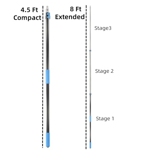 High Ceiling Fan Duster with Extension Pole