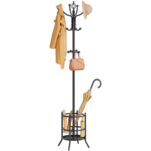 Coat Rack Stand with Umbrella Holder