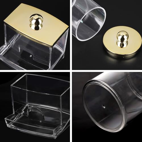 Bathroom Organizers and Storage Containers Gold