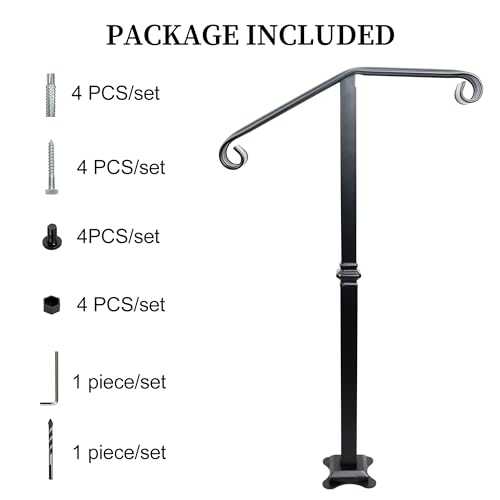 Handrails for Outdoor and Indoor Steps