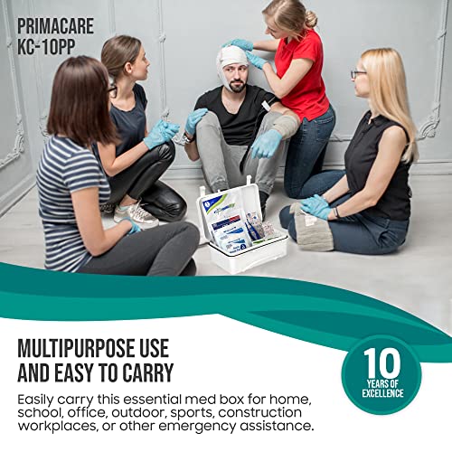 KC PP Person Compact First Aid Kit with Pieces Emergency Medical Supplies