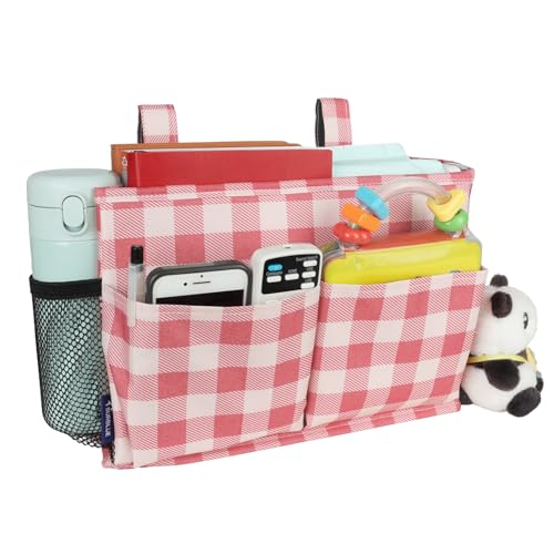 Bedside Caddy Hanging Organizer Bedside Storage Bag for Bunk and Hospital Beds