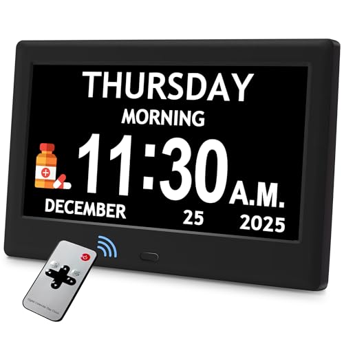 7'' Dementia Clocks for Seniors