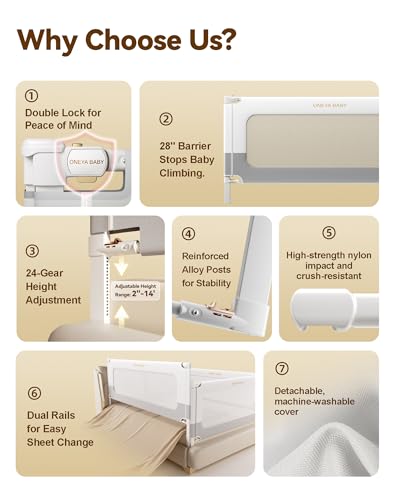 Bed Rail for Toddlers