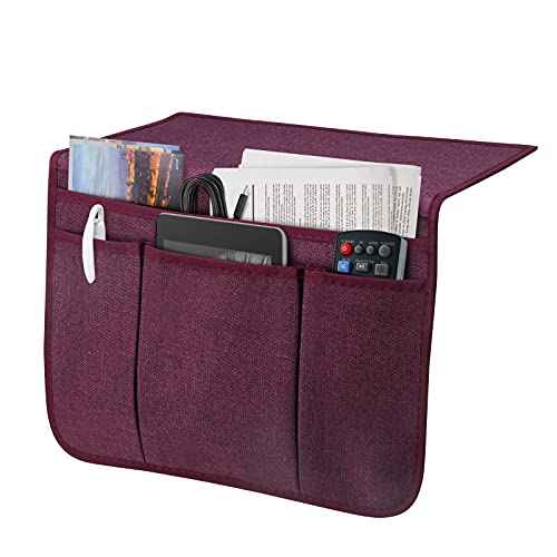 Bedside Caddy Remote Control Holder Storage Organizer