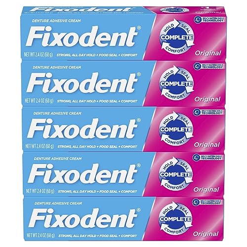 Original Secure Denture Adhesive Cream for Full and Partial Denture Wearers