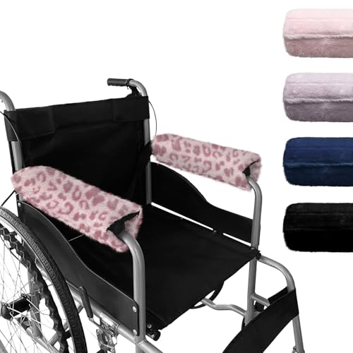 Wheelchair Armrest Pads Covers Fuzzy Desk Chair Arm Pads Soft