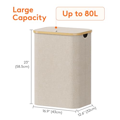 Large Laundry Basket with Lid