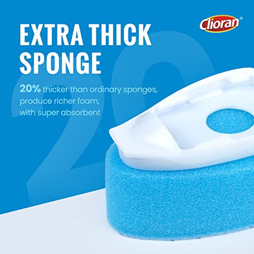 Scrub Dots Dishwand Refills Heads Sponge for Scotch