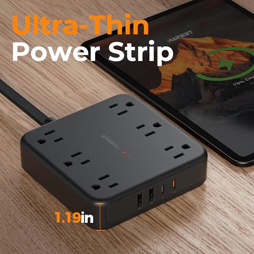2100J Surge Protector Power Strip
