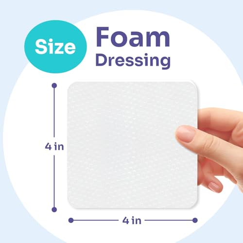 Silicone Foam Dressing Without Border