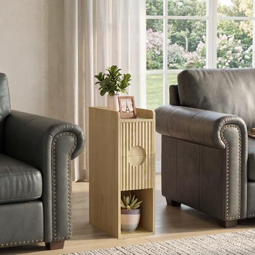 Narrow Nightstand Set of 2