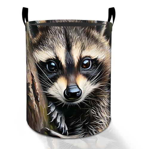 Miniature Schnauzer Laundry Basket Hamper for Boys Girls Kids Adults