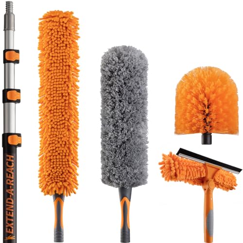 5 Piece Dusting Kit with Extension Pole