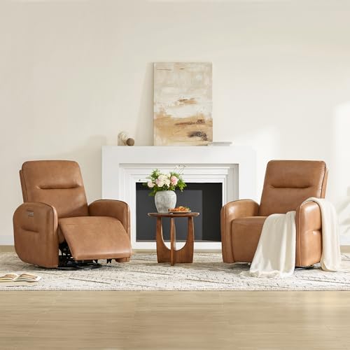 Leather Power Recliner Chair for Living Room
