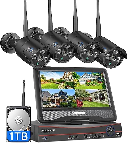 Security Camera System with LCD