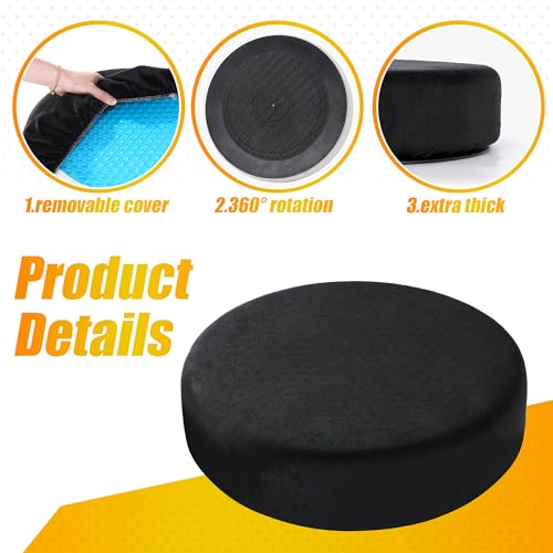 360 Degree Memory Foam Rotating Seat Cushion