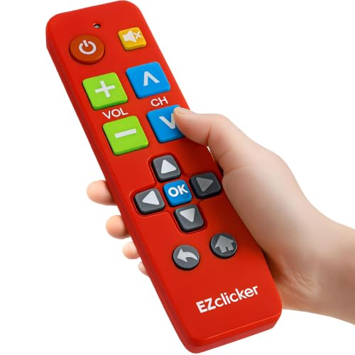 Big Button Universal TV Remote Control for All Samsung TV Only Simplified and Easy to Use