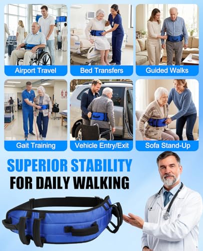 Gait Belt Transfer Belt for Senior