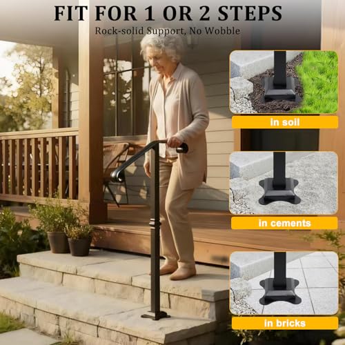 Handrails for Outdoor and Indoor Steps